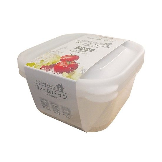 Set gồm 2 hộp nhựa 750ml Nhật bản.