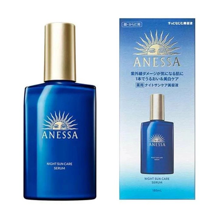 Serum Dưỡng Da Và Phục Hồi Da Sau Nắng Anessa Night Sun Care 180ml