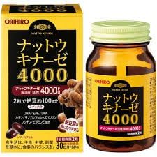 Viên uống chống đột quỵ Orihiro Natto Kinase 4000fu