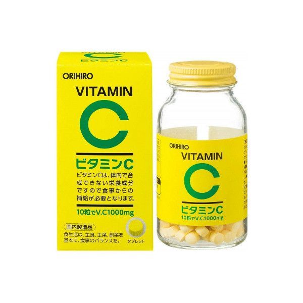 Viên uống Orihiro bổ sung Vitamin C (300v).