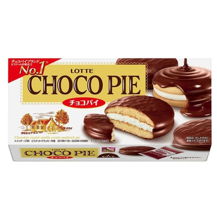 Bánh Choco Pie Lotte socola hộp 6 cái-Hàng Nhật Bản Thực Phẩm
