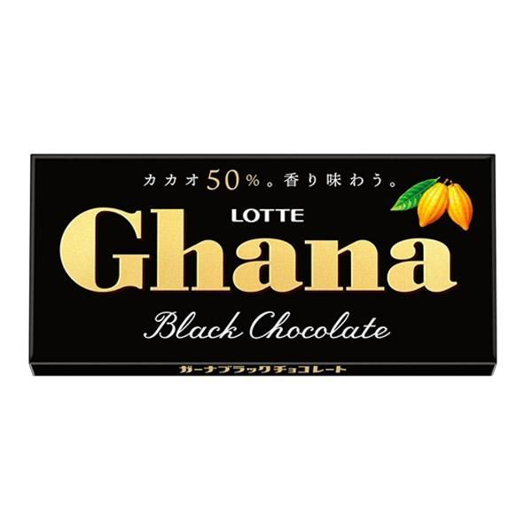 Socola Lotte Ghana Black 50g