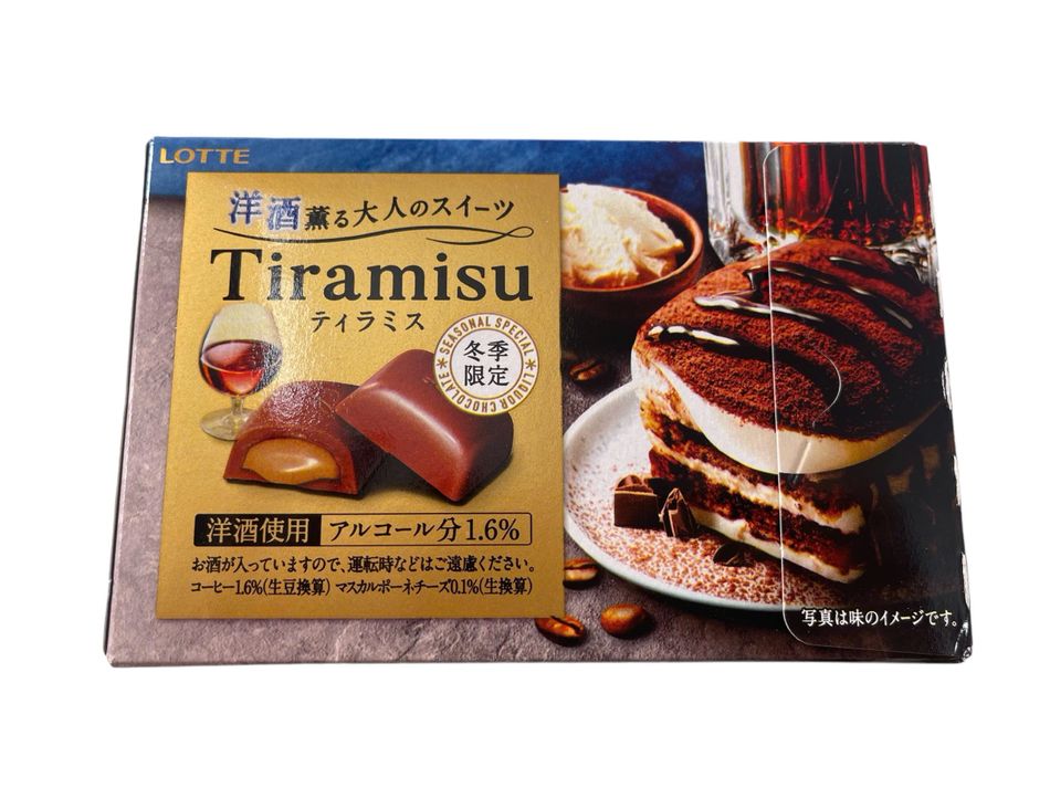 Socola rượu Lotte vị Tiramisu