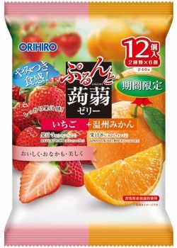 Thạch Nhật dâu cam 12 gói