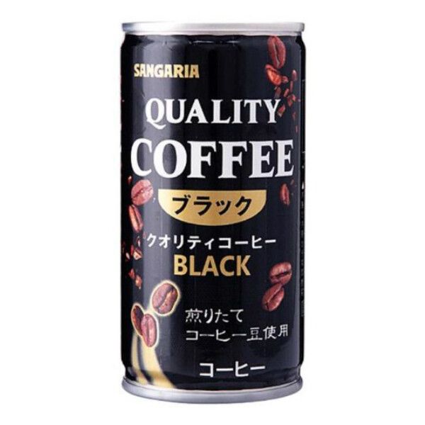 Cà phê đen Sangaria Quality Coffee lon 185g -Hàng Nhật Bản Thực Phẩm