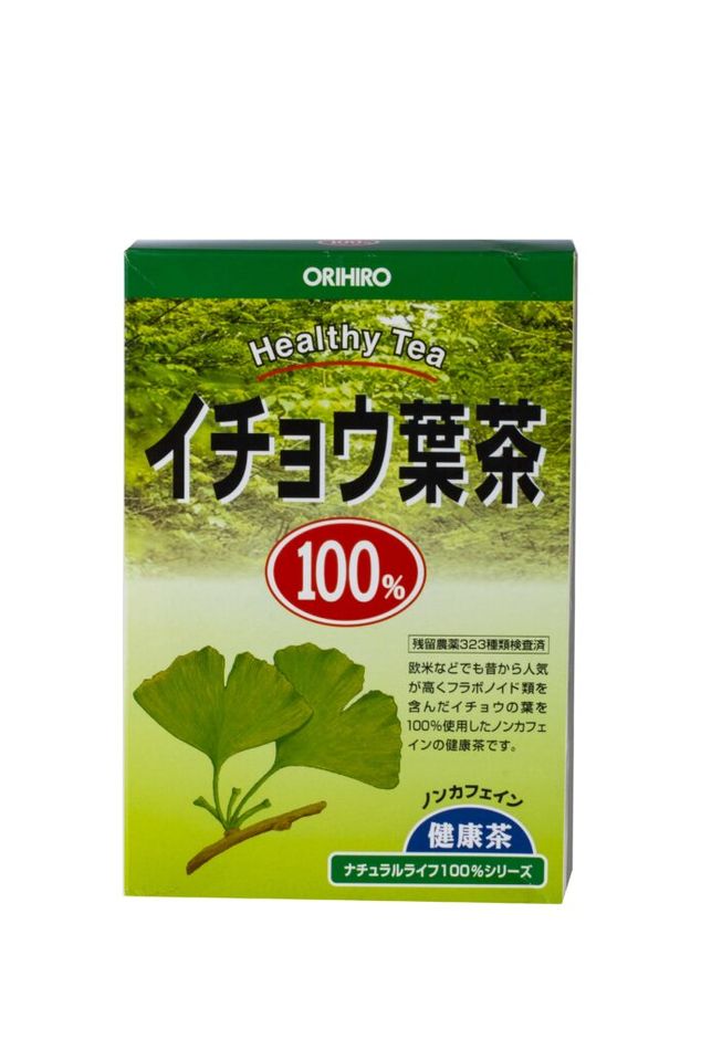 Trà Bạch quả Ginkgo Biloba bổ não hỗ trợ trí nhớ Orihiro 26 gói